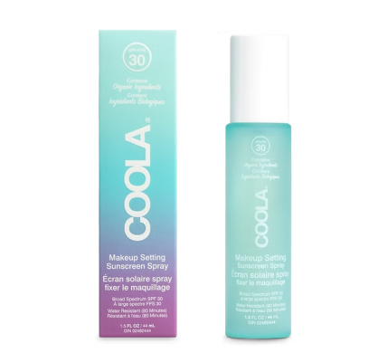 Spray fixateur de maquillage SPF 30